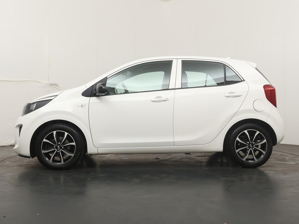 Kia Picanto 1.0 MPi ComfortPlusLine - Airco - Radio - Apple/, Auto's, Voorwielaandrijving, Stof, Gebruikt, Met garantie (alle)