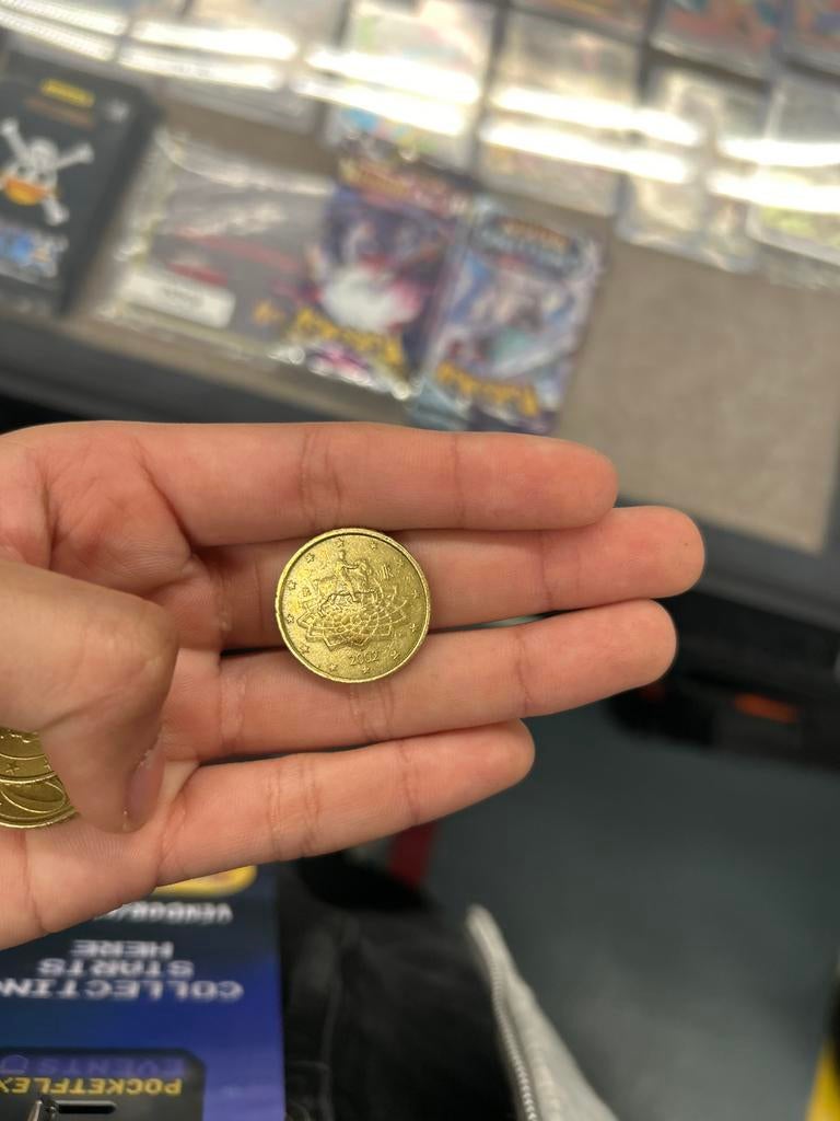 Muntje van 50 cent uit 2002, Ophalen of Verzenden, Overige landen, 50 cent, Losse munt