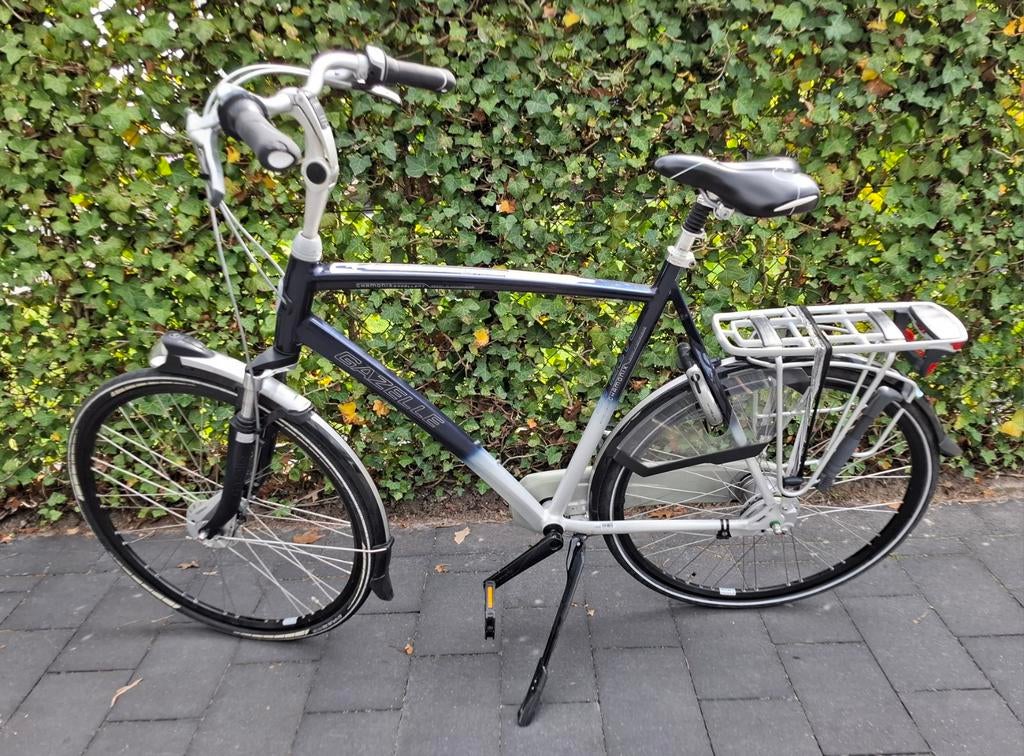Gazelle chamonix excellent herenfiets (framemaat 65), Ophalen, Gebruikt, Versnellingen, 56 cm of meer