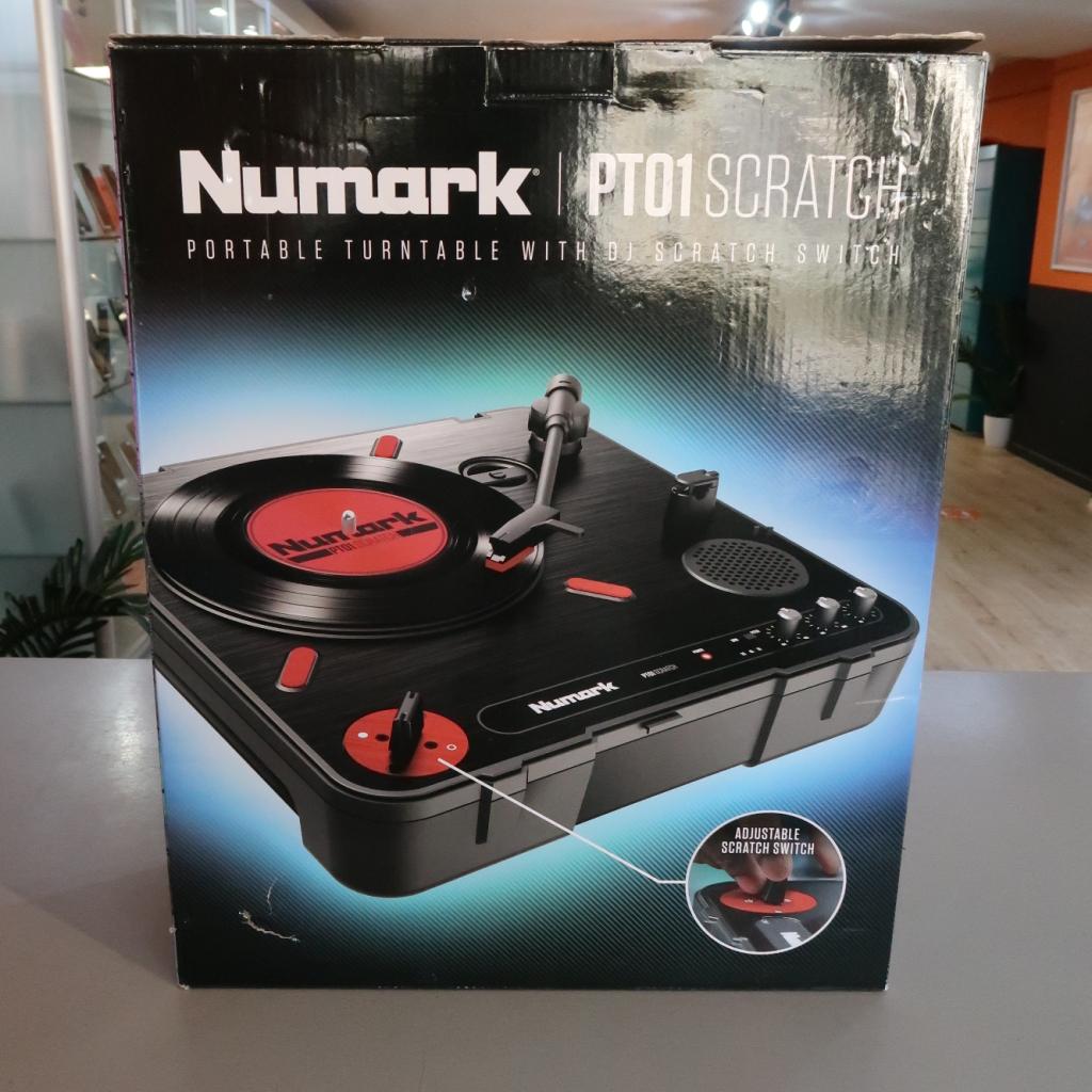 Numark PT01 Scratch Draagbare Draaitafel | Nieuw in Doos, Niet ingevuld, Nieuw, Niet ingevuld, Niet ingevuld