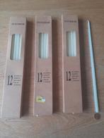 36 Dunne Kaarsen - Crème Kleur - Nieuw in Verpakking, Ophalen, Overige materialen, Nieuw, Crème