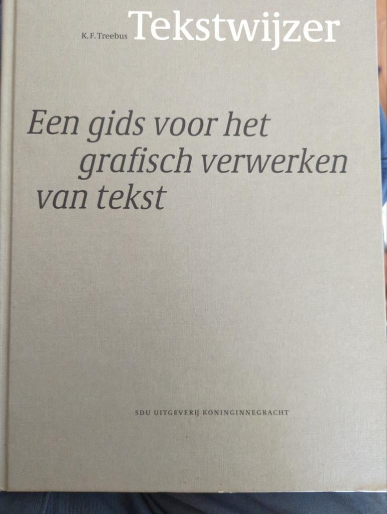 K.F. Treebus - Tekstwijzer, Boeken, Studieboeken en Cursussen, Treebus, Zo goed als nieuw, Beta, HBO