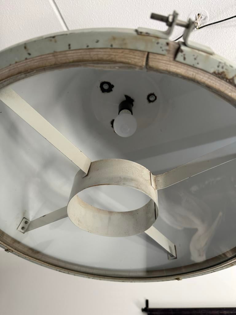 Vintage Industriële Hanglampen - Set van 2, Antiek en Kunst, Ophalen