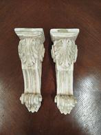 Set van 2 mooie gipsen neoklassieke antieke muurornamenten, Ophalen of Verzenden