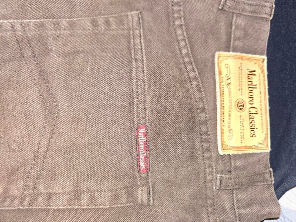 Marlboro Classics Jeans - Bruin - W31/L36, Kleding | Heren, Spijkerbroeken en Jeans, Marlboro Classics, Overige kleuren, Overige jeansmaten