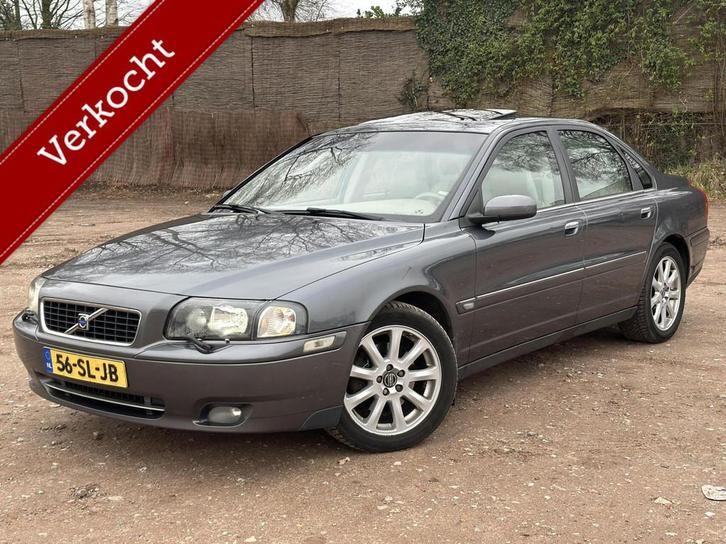 Volvo S80 2.5 T Momentum AIRCO XENON P.SENSOR DAK STOELVERW, Auto's, Volvo, Bedrijf, S80, ABS, Airbags, Airconditioning, Alarm
