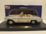 Mercedes Benz SL 280 cabriolet silver Anson metal 1:18 KRD, Ophalen of Verzenden, Zo goed als nieuw, Auto, Anson