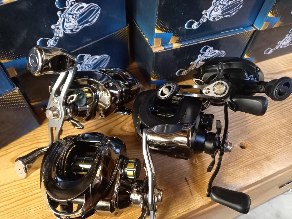 (Baitcaster) Reels...nieuw binnen..., Watersport en Boten, Hengelsport | Roofvissen, Info@hengelsportleon.nl, Molen, Hengelsport Leon