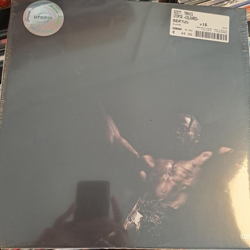 LP Travis Scott UTOPIA Colored Vinyl NEW, Verzenden, 2000 tot heden, Nieuw in verpakking, 12 inch