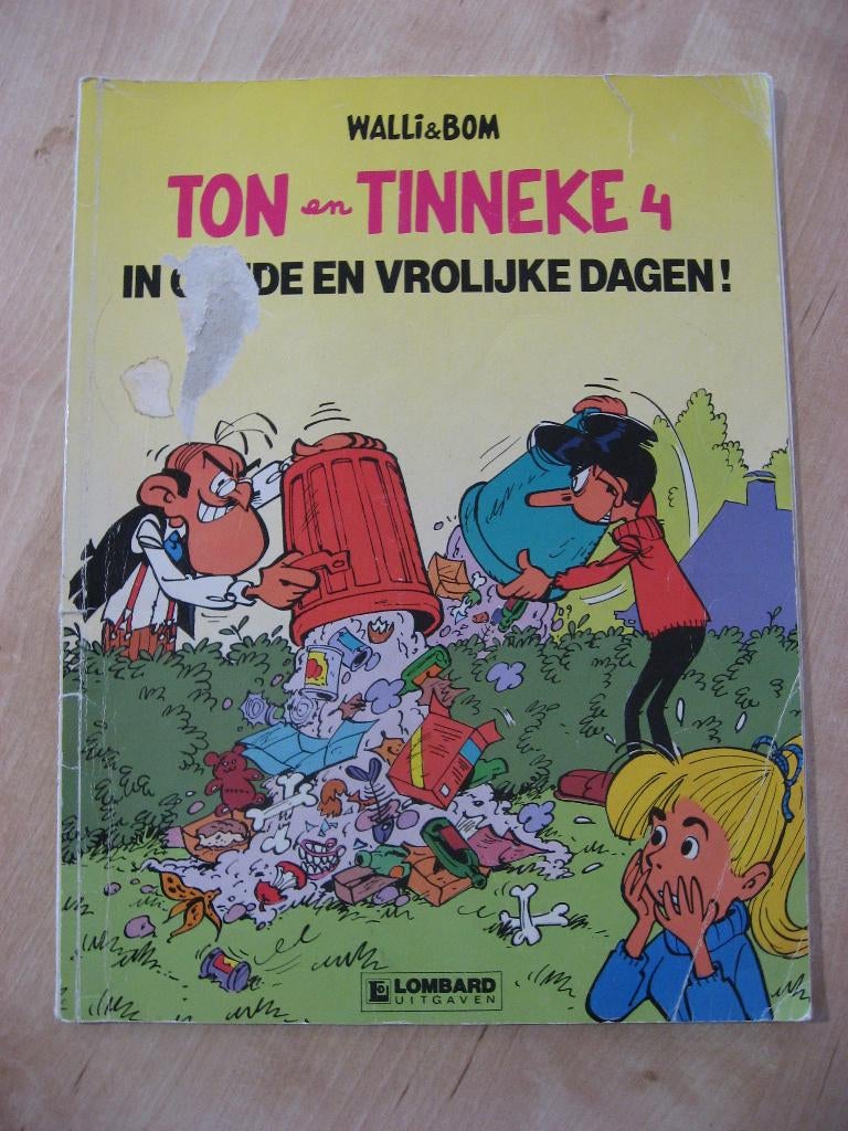 Ton en Tinneke in goede en vrolijke dagen. 1987, Boeken, Stripboeken, Eén stripboek, Ophalen of Verzenden, Gelezen