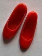 Vintage Skipper rode flats schoentjes Japan  Barbie, Ophalen of Verzenden, Gebruikt, Fashion Doll