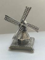 Antieke zilveren miniatuur molen, Verzenden, Zilver