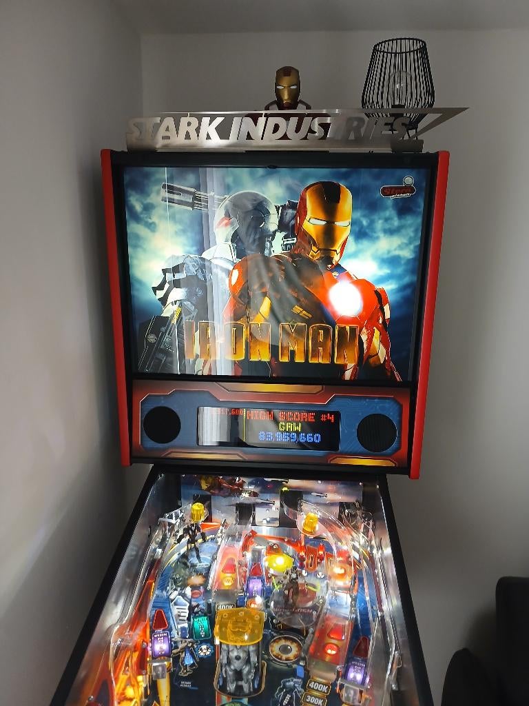 flipperkast stern iron man, Ophalen, Gebruikt, Stern, Dot-matrix