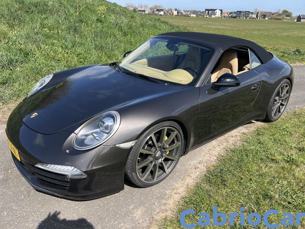 Porsche 911 Cabrio 3.4 Carrera 991 Sportuitlaat bedienbaar, Automaat, Euro 5, Achterwielaandrijving, Gebruikt