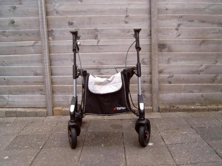 Rollator - Topro Troja 2G - 7kg - inklapbaar/Maat M, Diversen, Rollators, Zo goed als nieuw, Lichtgewicht, Opvouwbaar, Ophalen