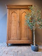 Grenen meidenkast linnenkast keldingkast bezorgen mogelijk, Ophalen of Verzenden