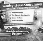 Woning- en pandontruiming: Snel geregeld!