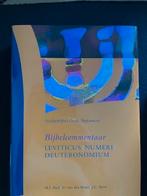 StudieBijbel Oude Testament, deel 2; Leviticus-Deuteronomium, Ophalen of Verzenden, Zo goed als nieuw