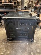 Te koop gerestaureerd houtfornuis, Ophalen, Gebruikt, Houtkachel, Vrijstaand