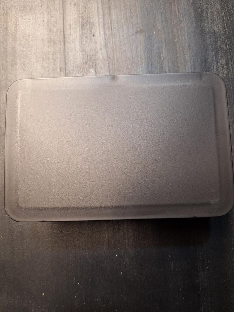 Zwarte tissue box - Nieuw in verpakking, Ophalen of Verzenden, Nieuw, Zwart