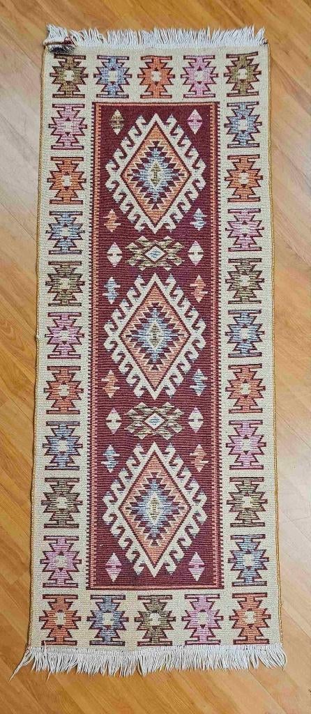 Kelim Loper 187/73 cm, Gebruikt, 100 tot 150 cm, DJT@dejuistetoon.eu, Overige kleuren
