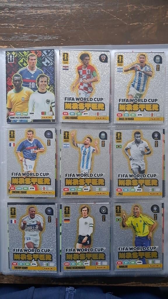 FIFA World Cup Master Panini Voetbal Spelerskaarten, Ophalen of Verzenden