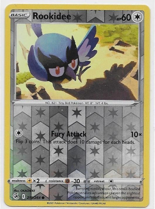 Fusion Strike,  Rookidee [reverse] 219/264, Verzenden, Nieuw, Losse kaart