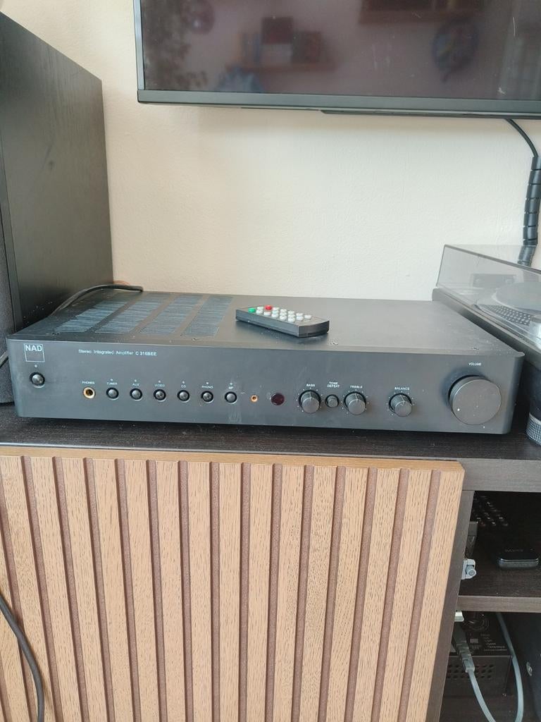 NAD C 316BEE v2 versterker - Zeer goede staat, Overige merken, Ophalen of Verzenden, Zo goed als nieuw, Minder dan 60 watt