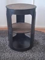 Olie vat tafeltje, Ophalen, Rond, Minder dan 55 cm, 45 tot 60 cm