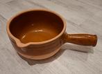 Aardewerk schaal met handgreep, Ovenschaal, Tapas schaal, Ophalen of Verzenden, Nieuw, Overige materialen, Overige typen