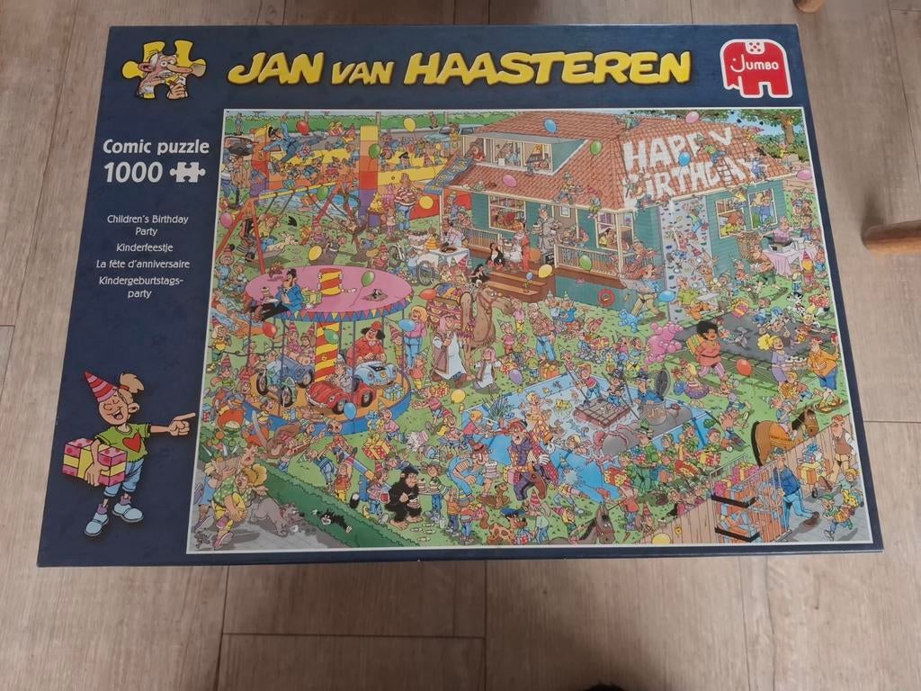 Jan van haasteren puzzels, Ophalen, 500 t/m 1500 stukjes, Zo goed als nieuw
