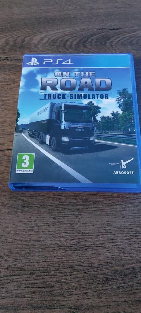 Truck simulator voor ps4 ., Verzenden, 1 speler, Zo goed als nieuw, Vanaf 3 jaar