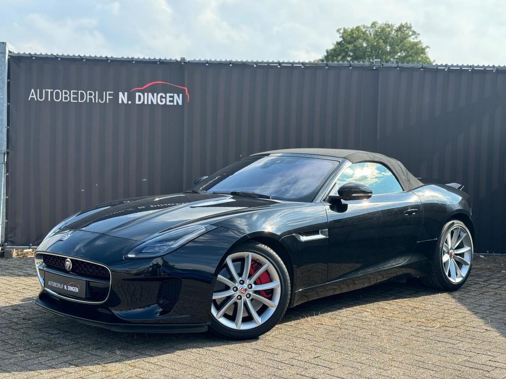 Jaguar F-TYPE 2.0T R-Dynamic Cabriolet, Auto's, Jaguar, Achterwielaandrijving, Beige, 4 cilinders, Cabriolet