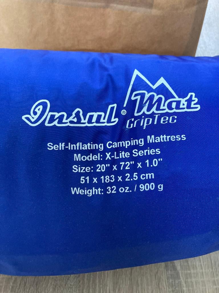 self inflating matras, Caravans en Kamperen, Slaapzakken, Ophalen of Verzenden, Zo goed als nieuw