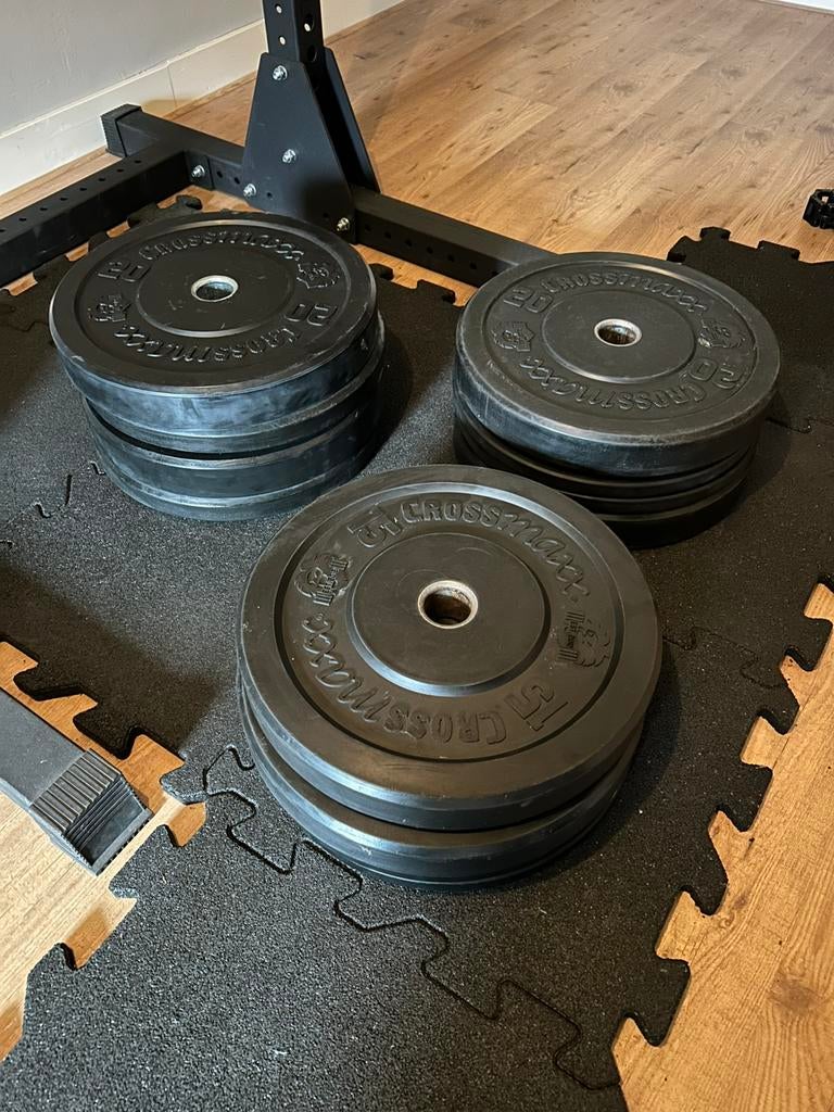 Haltergewichten, 172,5kg totaal, Sport en Fitness, Fitnessmaterialen, Ophalen, Zo goed als nieuw