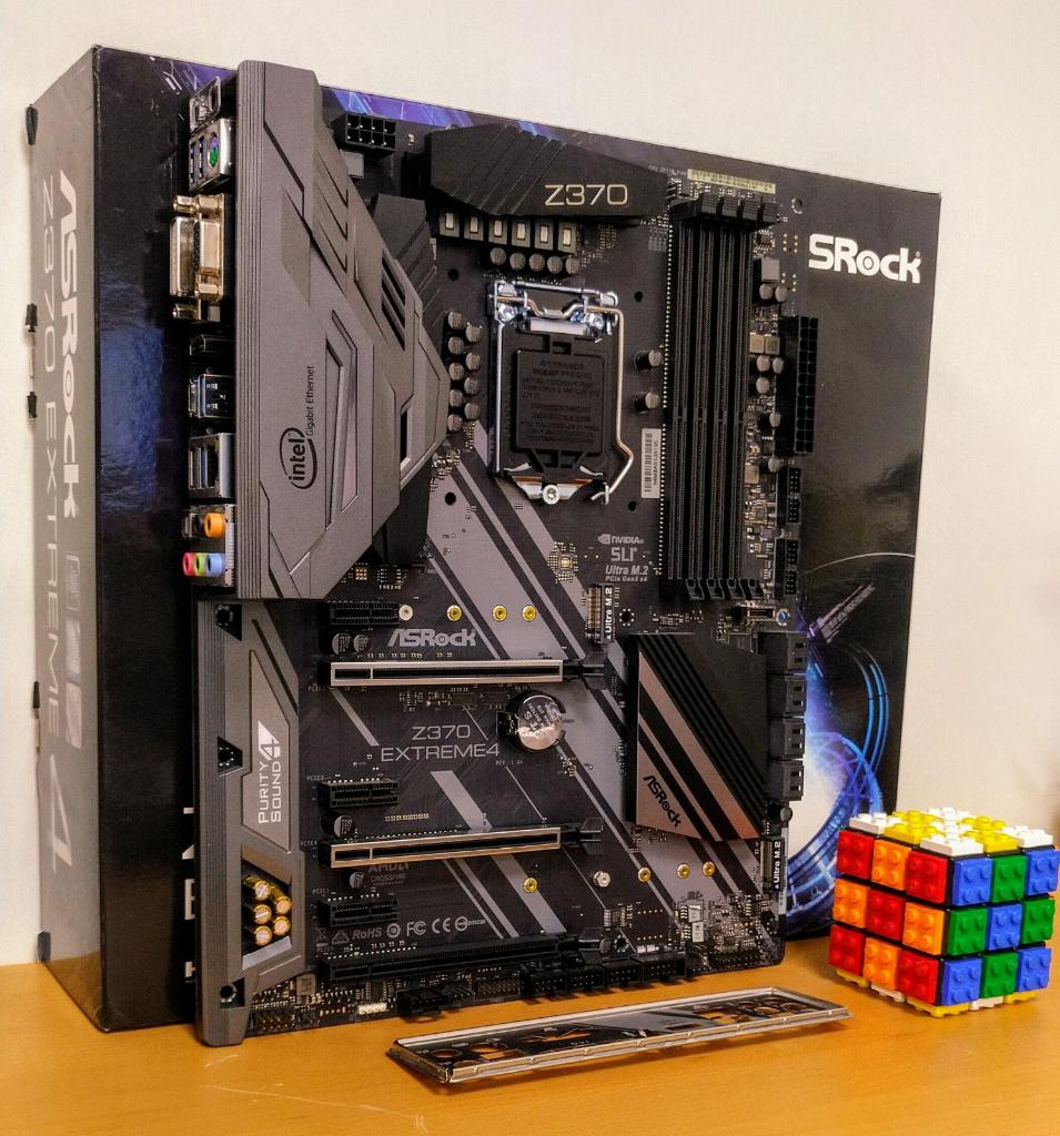 ASRock Z370 Extreme4 Moederbord, LGA 1151, DDR4, Ophalen of Verzenden, Zo goed als nieuw