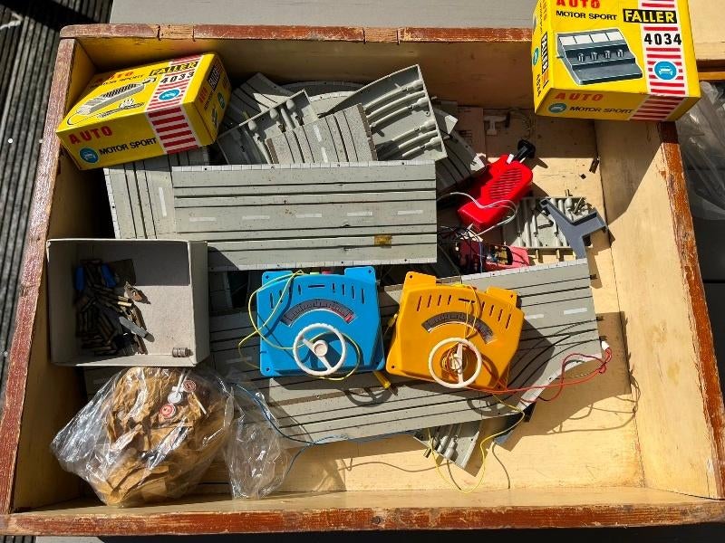 miniatuur autobaan, Ophalen, Gebruikt, 6 jaar of ouder