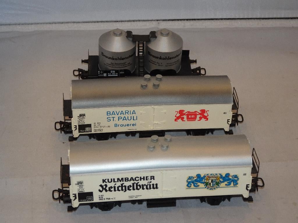 Marklin bierwagon 4669/4667+ 4511 silowag nieuw in ovp (#948, Wisselstroom, Ophalen of Verzenden, Märklin, Nieuw