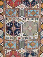 Handgeknoopt Perzisch wol Kelim tapijt Shashevan 115x193cm, Crème, 100 tot 150 cm, HYPE POP-UP, 200 cm of meer