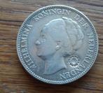 Nederland Wilhelmina gulden 1929  Zilver, Ophalen of Verzenden, Koningin Wilhelmina, Losse munt, Zilver
