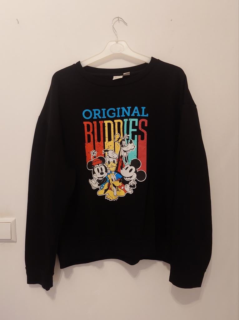 Dames Primark Disney sweater trui hoody zwart maat L, Disney, Zwart, Maat 42/44 (L), Ophalen of Verzenden