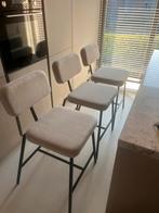 Studio Henk Ode barkruk - Facet naturel - 77cm, Ophalen, Met voetsteun, 60 tot 90 cm, Zo goed als nieuw