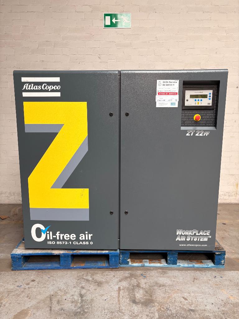 Atlas Copco ZT22, Ophalen