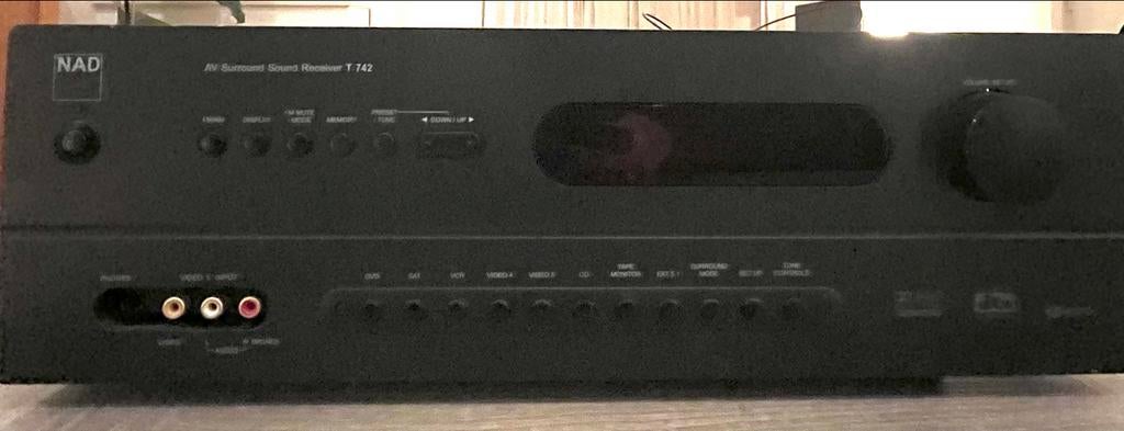 NAD T742 Receiver - Uitstekende staat, weinig gebruikt, Overige merken, Ophalen of Verzenden, Zo goed als nieuw, 60 tot 120 watt