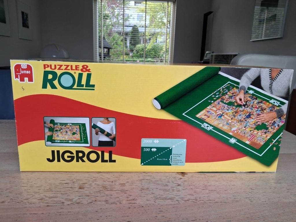 Z.g.a.n. Jumbo puzzel oprolmat, Ophalen of Verzenden, 500 t/m 1500 stukjes