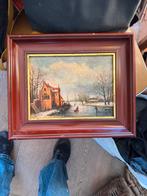 Omieverfschilderij Thee Rosenberg, Antiek en Kunst, Ophalen of Verzenden