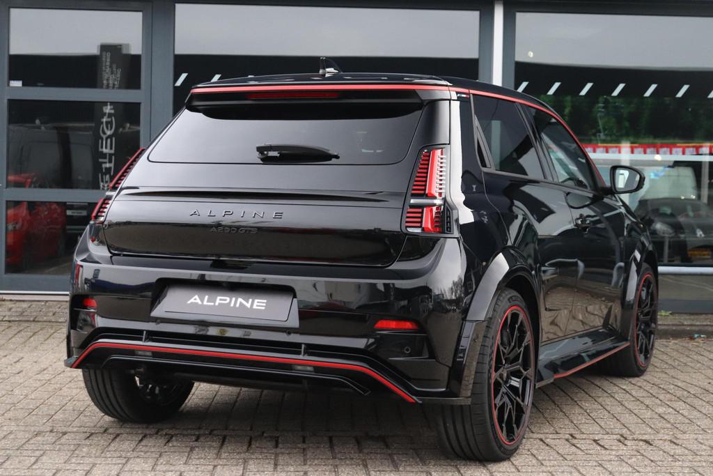 Alpine A290 GTS 52 kWh | DEVIALET Audio | Stoel & Stuurverwa, Met garantie (alle), Adaptive Cruise Control, Zwart, Nieuw