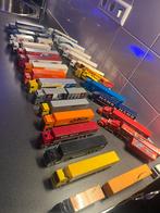 28 Miniatuur Vrachtwagens Schaal 1:87 - Diverse Bedrijven, Ophalen of Verzenden, Gebruikt, Bus of Vrachtwagen, Overige merken