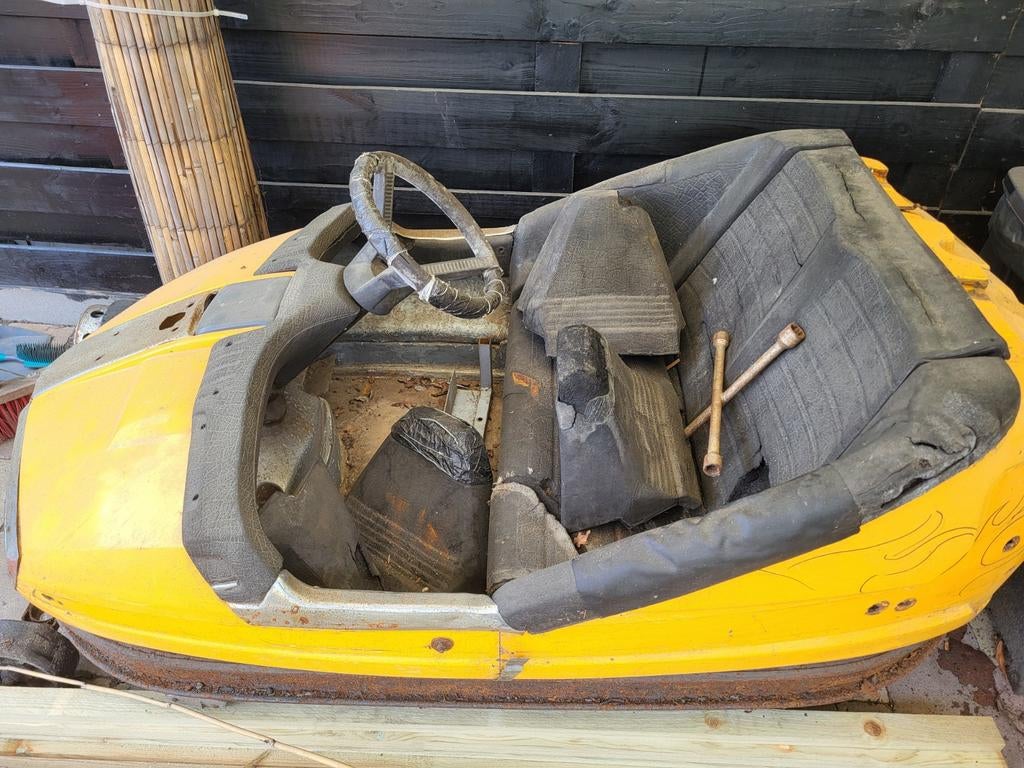 Botsauto, alleen ophalen, Ophalen, Gebruikt