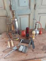 13 x oude kappers barbier items, Ophalen of Verzenden